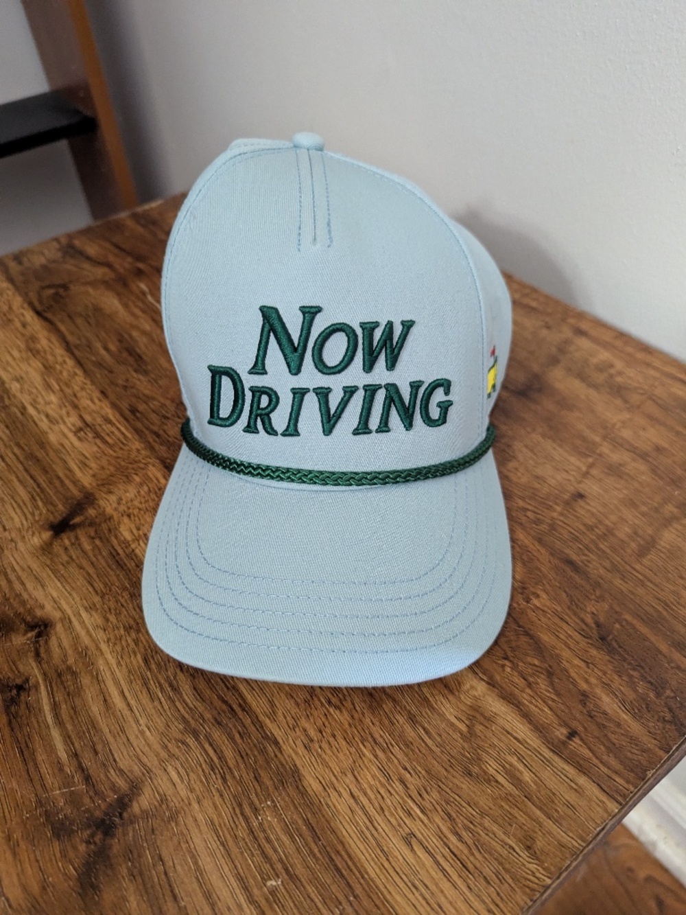 2026 Masters Tournament Now Driving Embroidered Adjustable Snapback Rope Hat NWT